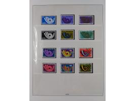 1949/79, postfrische und zusätzlich gestempelte Sammlung, in den Hauptnummern komplett, einschließlich Vor- und Mitläufern, d