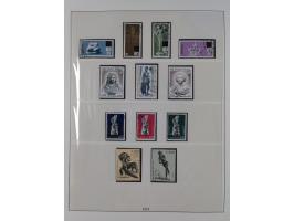 1949/79, postfrische und zusätzlich gestempelte Sammlung, in den Hauptnummern komplett, einschließlich Vor- und Mitläufern, d