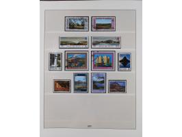 1949/79, postfrische und zusätzlich gestempelte Sammlung, in den Hauptnummern komplett, einschließlich Vor- und Mitläufern, d