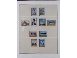 1949/79, postfrische und zusätzlich gestempelte Sammlung, in den Hauptnummern komplett, einschließlich Vor- und Mitläufern, d