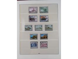 1949/79, postfrische und zusätzlich gestempelte Sammlung, in den Hauptnummern komplett, einschließlich Vor- und Mitläufern, d