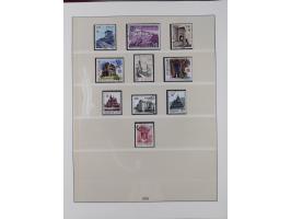 1949/79, postfrische und zusätzlich gestempelte Sammlung, in den Hauptnummern komplett, einschließlich Vor- und Mitläufern, d