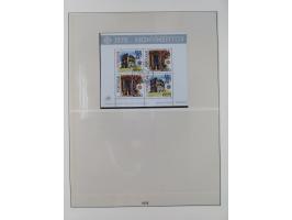 1949/79, postfrische und zusätzlich gestempelte Sammlung, in den Hauptnummern komplett, einschließlich Vor- und Mitläufern, d