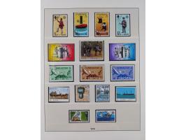 1949/79, postfrische und zusätzlich gestempelte Sammlung, in den Hauptnummern komplett, einschließlich Vor- und Mitläufern, d