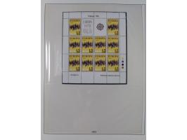 1949/79, postfrische und zusätzlich gestempelte Sammlung, in den Hauptnummern komplett, einschließlich Vor- und Mitläufern, d