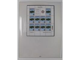 1949/79, postfrische und zusätzlich gestempelte Sammlung, in den Hauptnummern komplett, einschließlich Vor- und Mitläufern, d