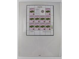 1949/79, postfrische und zusätzlich gestempelte Sammlung, in den Hauptnummern komplett, einschließlich Vor- und Mitläufern, d