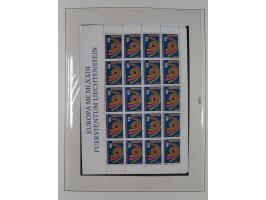 1949/79, postfrische und zusätzlich gestempelte Sammlung, in den Hauptnummern komplett, einschließlich Vor- und Mitläufern, d