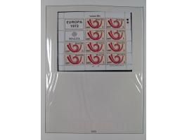 1949/79, postfrische und zusätzlich gestempelte Sammlung, in den Hauptnummern komplett, einschließlich Vor- und Mitläufern, d