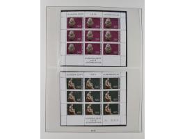 1949/79, postfrische und zusätzlich gestempelte Sammlung, in den Hauptnummern komplett, einschließlich Vor- und Mitläufern, d