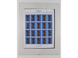 1949/79, postfrische und zusätzlich gestempelte Sammlung, in den Hauptnummern komplett, einschließlich Vor- und Mitläufern, d