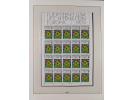 1949/79, postfrische und zusätzlich gestempelte Sammlung, in den Hauptnummern komplett, einschließlich Vor- und Mitläufern, d