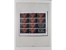 1949/79, postfrische und zusätzlich gestempelte Sammlung, in den Hauptnummern komplett, einschließlich Vor- und Mitläufern, d