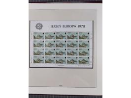 1949/79, postfrische und zusätzlich gestempelte Sammlung, in den Hauptnummern komplett, einschließlich Vor- und Mitläufern, d