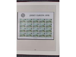 1949/79, postfrische und zusätzlich gestempelte Sammlung, in den Hauptnummern komplett, einschließlich Vor- und Mitläufern, d