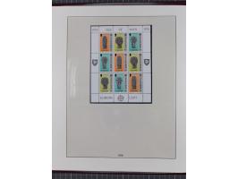 1949/79, postfrische und zusätzlich gestempelte Sammlung, in den Hauptnummern komplett, einschließlich Vor- und Mitläufern, d