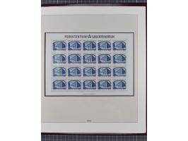 1949/79, postfrische und zusätzlich gestempelte Sammlung, in den Hauptnummern komplett, einschließlich Vor- und Mitläufern, d