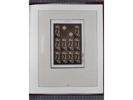 1949/79, postfrische und zusätzlich gestempelte Sammlung, in den Hauptnummern komplett, einschließlich Vor- und Mitläufern, d