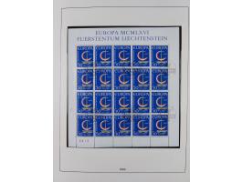 1949/79, postfrische und zusätzlich gestempelte Sammlung, in den Hauptnummern komplett, einschließlich Vor- und Mitläufern, d