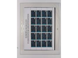 1949/79, postfrische und zusätzlich gestempelte Sammlung, in den Hauptnummern komplett, einschließlich Vor- und Mitläufern, d