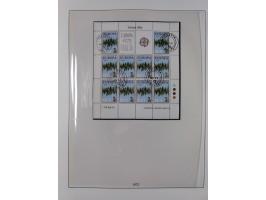 1949/79, postfrische und zusätzlich gestempelte Sammlung, in den Hauptnummern komplett, einschließlich Vor- und Mitläufern, d