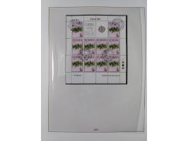 1949/79, postfrische und zusätzlich gestempelte Sammlung, in den Hauptnummern komplett, einschließlich Vor- und Mitläufern, d