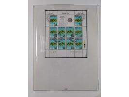 1949/79, postfrische und zusätzlich gestempelte Sammlung, in den Hauptnummern komplett, einschließlich Vor- und Mitläufern, d