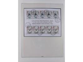 1949/79, postfrische und zusätzlich gestempelte Sammlung, in den Hauptnummern komplett, einschließlich Vor- und Mitläufern, d