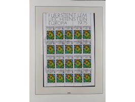 1949/79, postfrische und zusätzlich gestempelte Sammlung, in den Hauptnummern komplett, einschließlich Vor- und Mitläufern, d