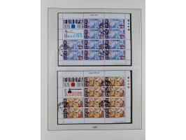 1949/79, postfrische und zusätzlich gestempelte Sammlung, in den Hauptnummern komplett, einschließlich Vor- und Mitläufern, d