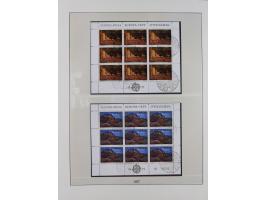 1949/79, postfrische und zusätzlich gestempelte Sammlung, in den Hauptnummern komplett, einschließlich Vor- und Mitläufern, d