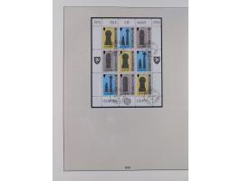 1949/79, postfrische und zusätzlich gestempelte Sammlung, in den Hauptnummern komplett, einschließlich Vor- und Mitläufern, d