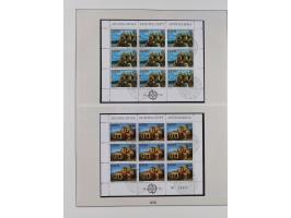 1949/79, postfrische und zusätzlich gestempelte Sammlung, in den Hauptnummern komplett, einschließlich Vor- und Mitläufern, d