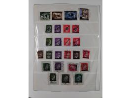 1945/78, postfrische und meist zusätzlich gestempelte Sammlung, in den Hauptnummern komplett, dabei Renner-Kleinbogen und Vög