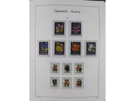 1945/78, postfrische und meist zusätzlich gestempelte Sammlung, in den Hauptnummern komplett, dabei Renner-Kleinbogen und Vög