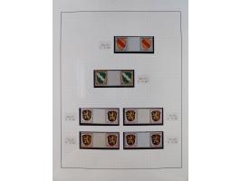 1945/49, postfrische und zusätzlich gestempelte Sammlung, jeweils in den Hauptnummern komplett postfrischer Teil mit Konstanz