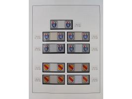 1945/49, postfrische und zusätzlich gestempelte Sammlung, jeweils in den Hauptnummern komplett postfrischer Teil mit Konstanz