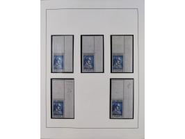 1945/49, postfrische und zusätzlich gestempelte Sammlung, jeweils in den Hauptnummern komplett postfrischer Teil mit Konstanz