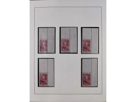 1945/49, postfrische und zusätzlich gestempelte Sammlung, jeweils in den Hauptnummern komplett postfrischer Teil mit Konstanz