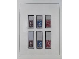 1945/49, postfrische und zusätzlich gestempelte Sammlung, jeweils in den Hauptnummern komplett postfrischer Teil mit Konstanz