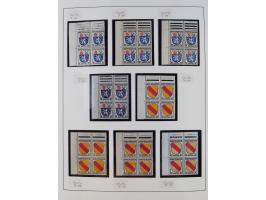 1945/49, postfrische und zusätzlich gestempelte Sammlung, jeweils in den Hauptnummern komplett postfrischer Teil mit Konstanz