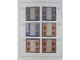 1945/49, postfrische und zusätzlich gestempelte Sammlung, jeweils in den Hauptnummern komplett postfrischer Teil mit Konstanz