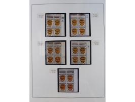 1945/49, postfrische und zusätzlich gestempelte Sammlung, jeweils in den Hauptnummern komplett postfrischer Teil mit Konstanz