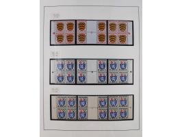 1945/49, postfrische und zusätzlich gestempelte Sammlung, jeweils in den Hauptnummern komplett postfrischer Teil mit Konstanz