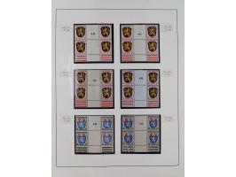 1945/49, postfrische und zusätzlich gestempelte Sammlung, jeweils in den Hauptnummern komplett postfrischer Teil mit Konstanz