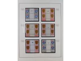 1945/49, postfrische und zusätzlich gestempelte Sammlung, jeweils in den Hauptnummern komplett postfrischer Teil mit Konstanz