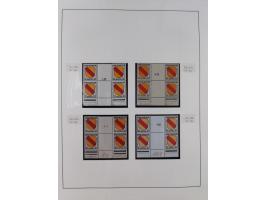 1945/49, postfrische und zusätzlich gestempelte Sammlung, jeweils in den Hauptnummern komplett postfrischer Teil mit Konstanz