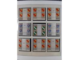 1945/49, postfrische und zusätzlich gestempelte Sammlung, jeweils in den Hauptnummern komplett postfrischer Teil mit Konstanz