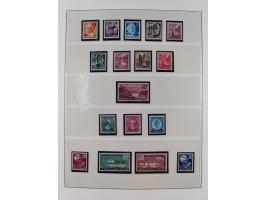 1945/49, postfrische und zusätzlich gestempelte Sammlung, jeweils in den Hauptnummern komplett postfrischer Teil mit Konstanz