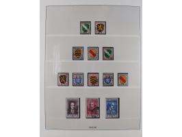 1945/49, postfrische und zusätzlich gestempelte Sammlung, jeweils in den Hauptnummern komplett postfrischer Teil mit Konstanz